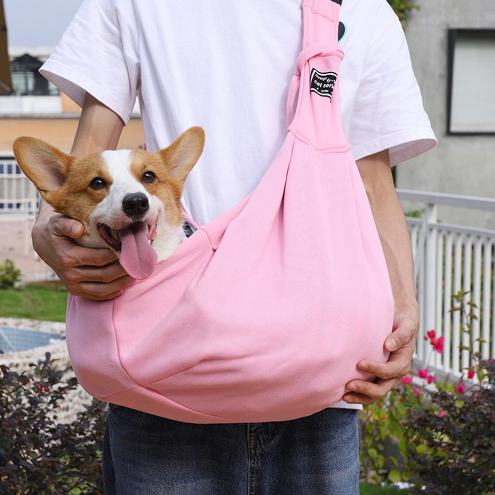 Bolso Transportín para Perros y Gatos - Bandolera Ajustable hasta 13kg