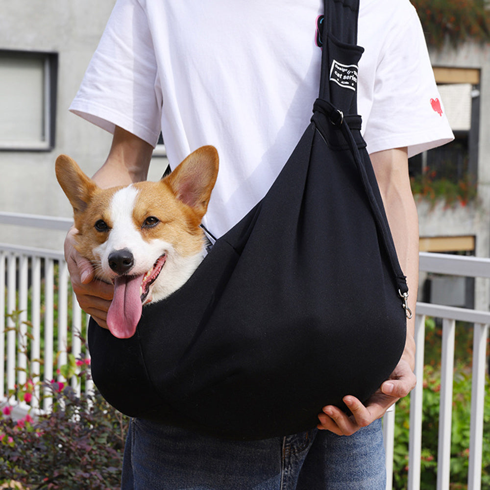 Bolso Transportín para Perros y Gatos - Bandolera Ajustable hasta 13kg