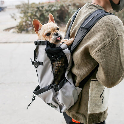 Mochila Transportadora para Perros - Portátil de Doble Hombro para Viajes