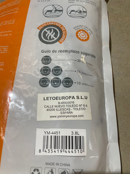 Arena de Cristal para Gatos 3.8L - Súper Absorbente y Sin Polvo