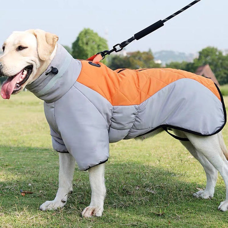 Abrigo de Invierno Impermeable para Perros Medianos y Grandes - Térmico Acolchado