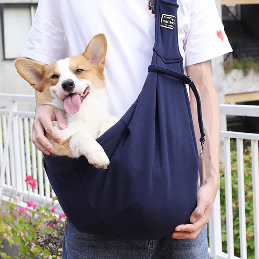 Bolso Transportín para Perros y Gatos - Bandolera Ajustable hasta 13kg